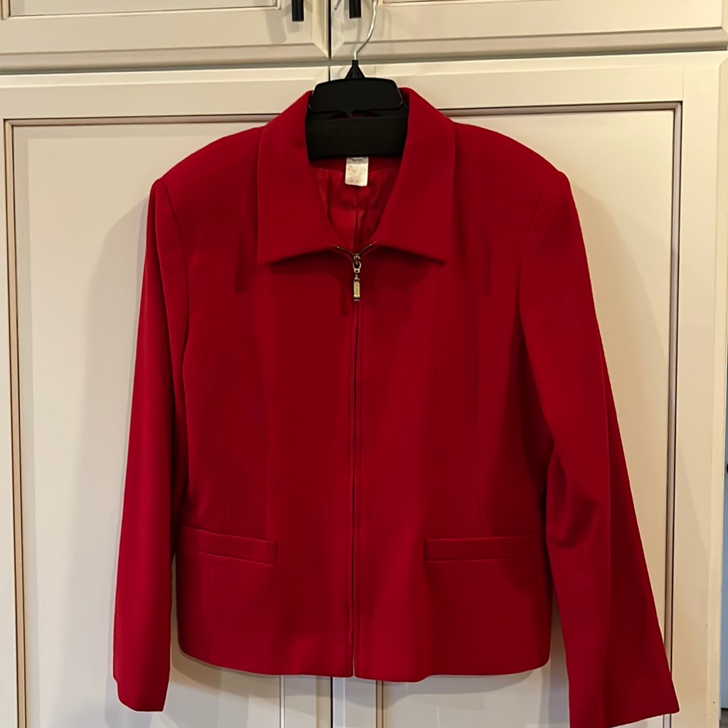 Red Wool Jacket